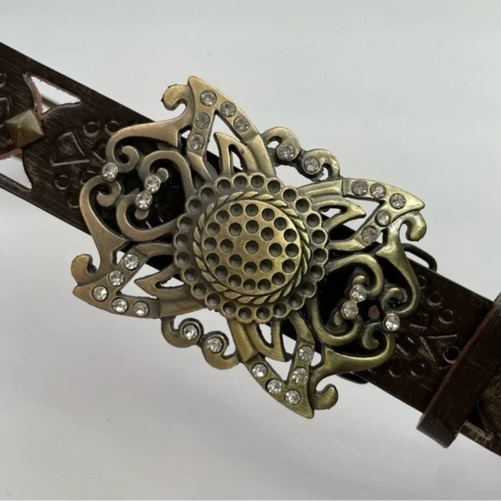 Rhinestone‎ Western Style Belt